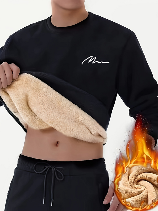 Thermo Fleece Trui | Design voor Heren in Herfst & Winter