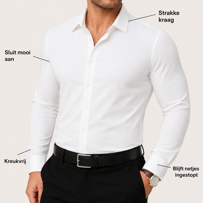 SharpEase | Stretch overhemd