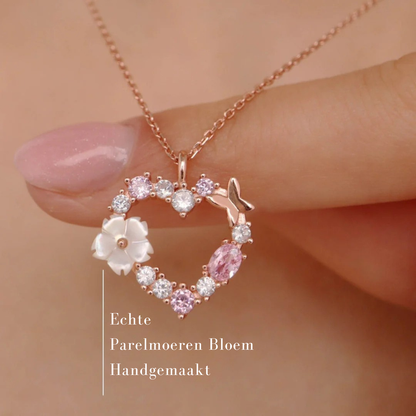 LustraGem | Sierlijke ketting met hartjeshanger
