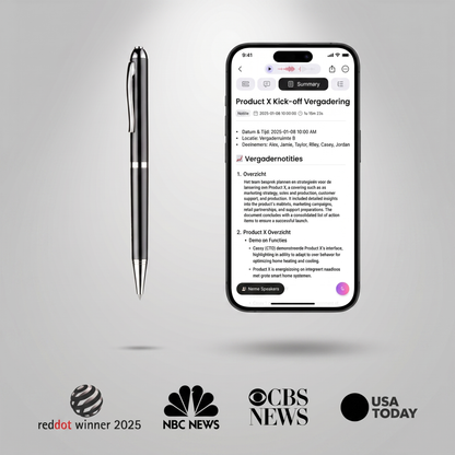 Floatzy | AI Transcriptie-pen