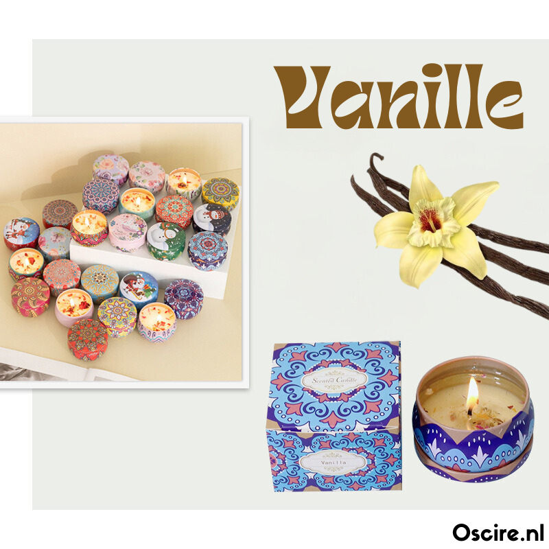 Geurkaars Cadeaubox | 4 Stuks