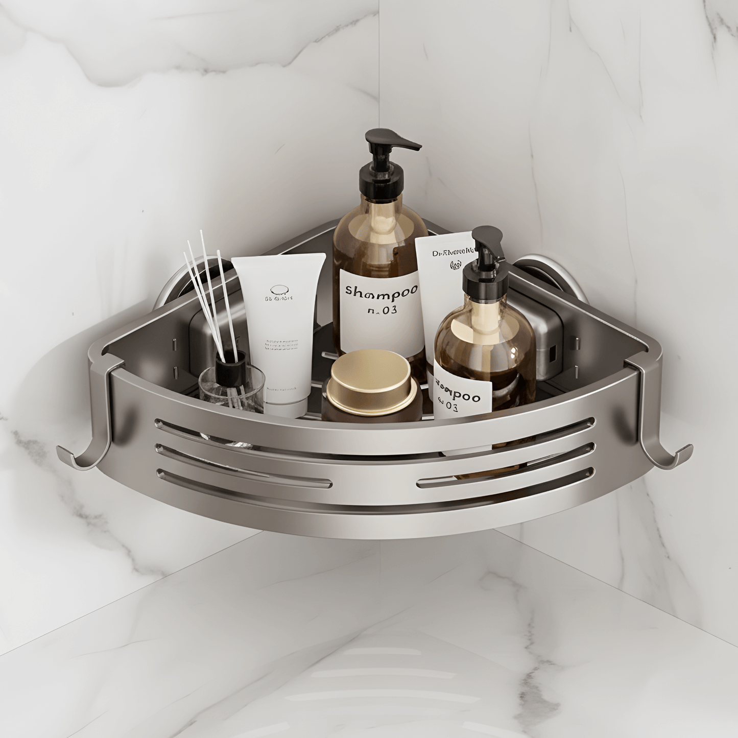 Shelfify | Boorvrij aluminium wandrek