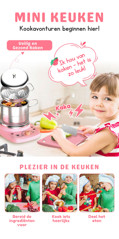 Kinder Kookset - Mini Keuken Speelgoed (22-delig)