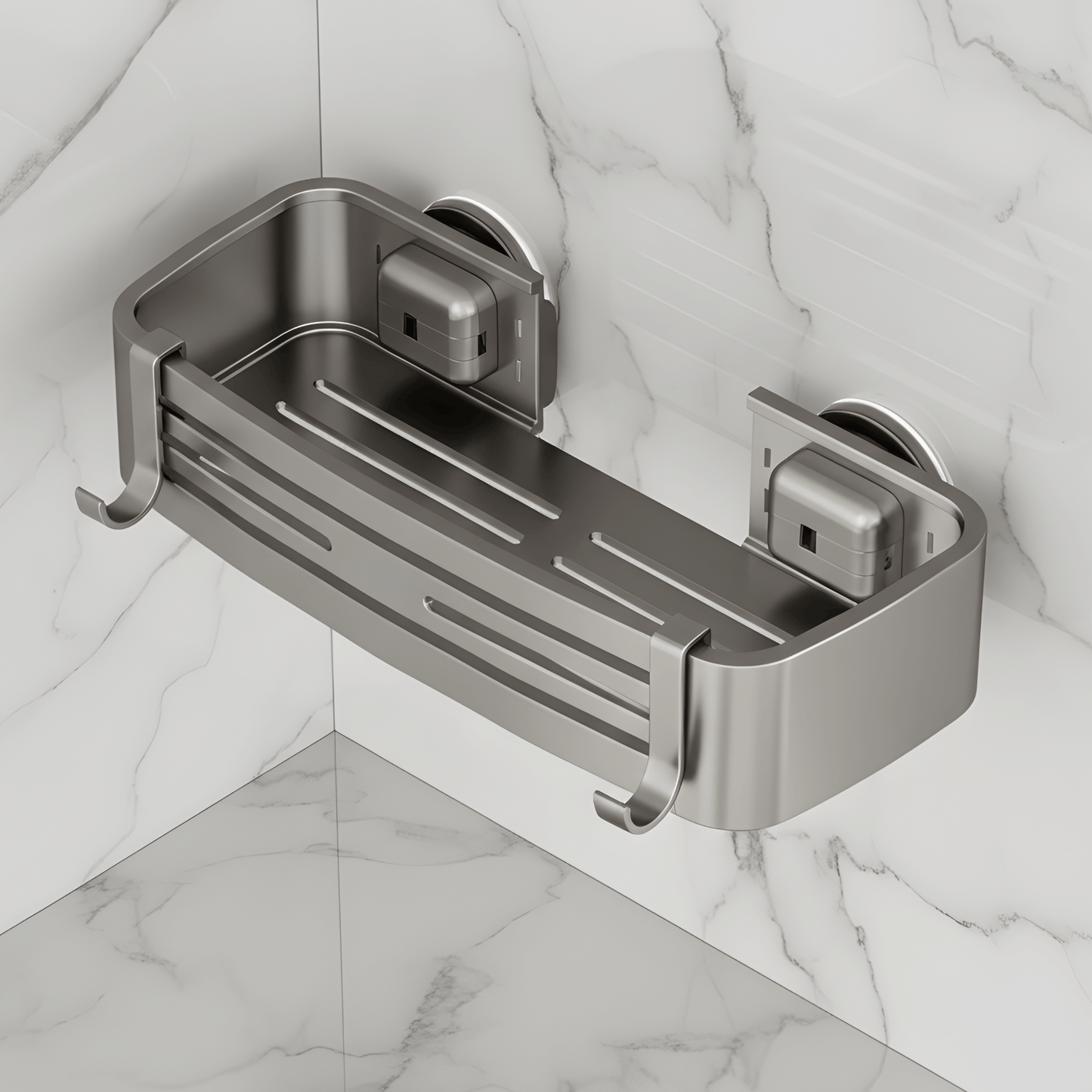 Shelfify | Boorvrij aluminium wandrek