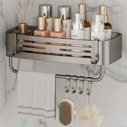 Shelfify | Boorvrij aluminium wandrek