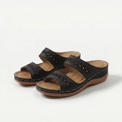 Monta – Gevoerde comfortsandalen