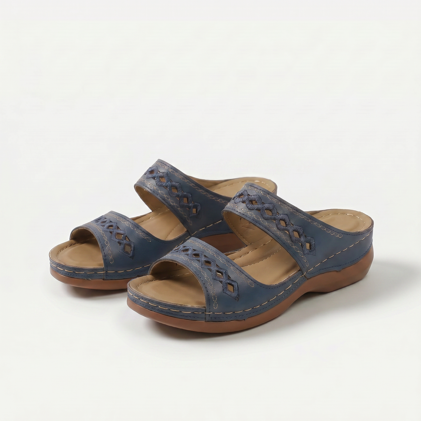 Monta – Gevoerde comfortsandalen