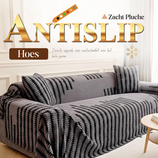 CozyShield Bankhoes – Warm, Antislip en Zacht Pluche Winterontwerp