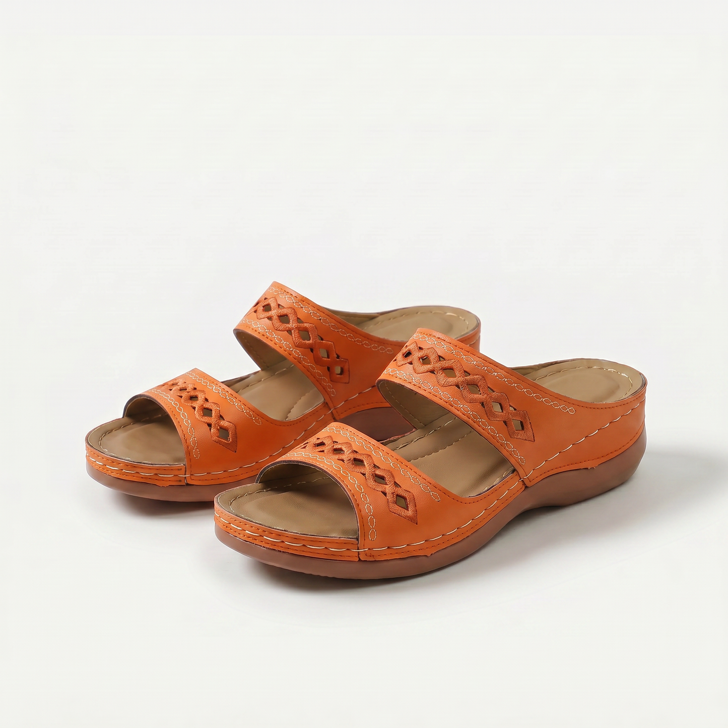 Monta – Gevoerde comfortsandalen