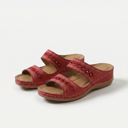 Monta – Gevoerde comfortsandalen