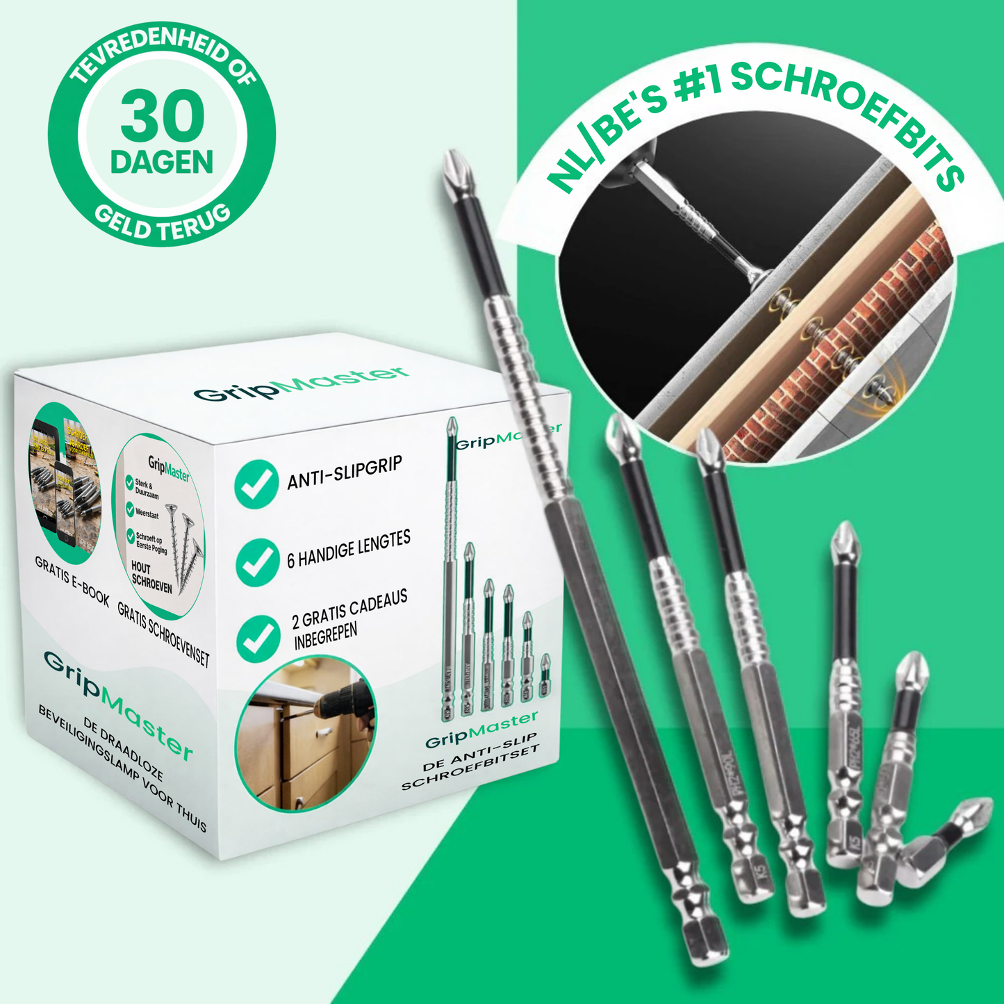 GripMaster | Industriële anti-slip bitset