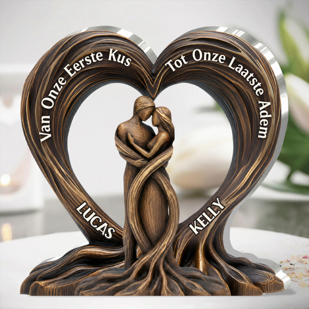 AcrylicFaith | Silhouetgesneden plaquette
