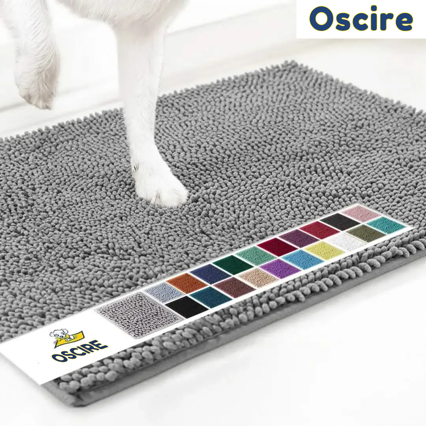 ModderVanger | Ultra-absorberende anti-modder hondenmat