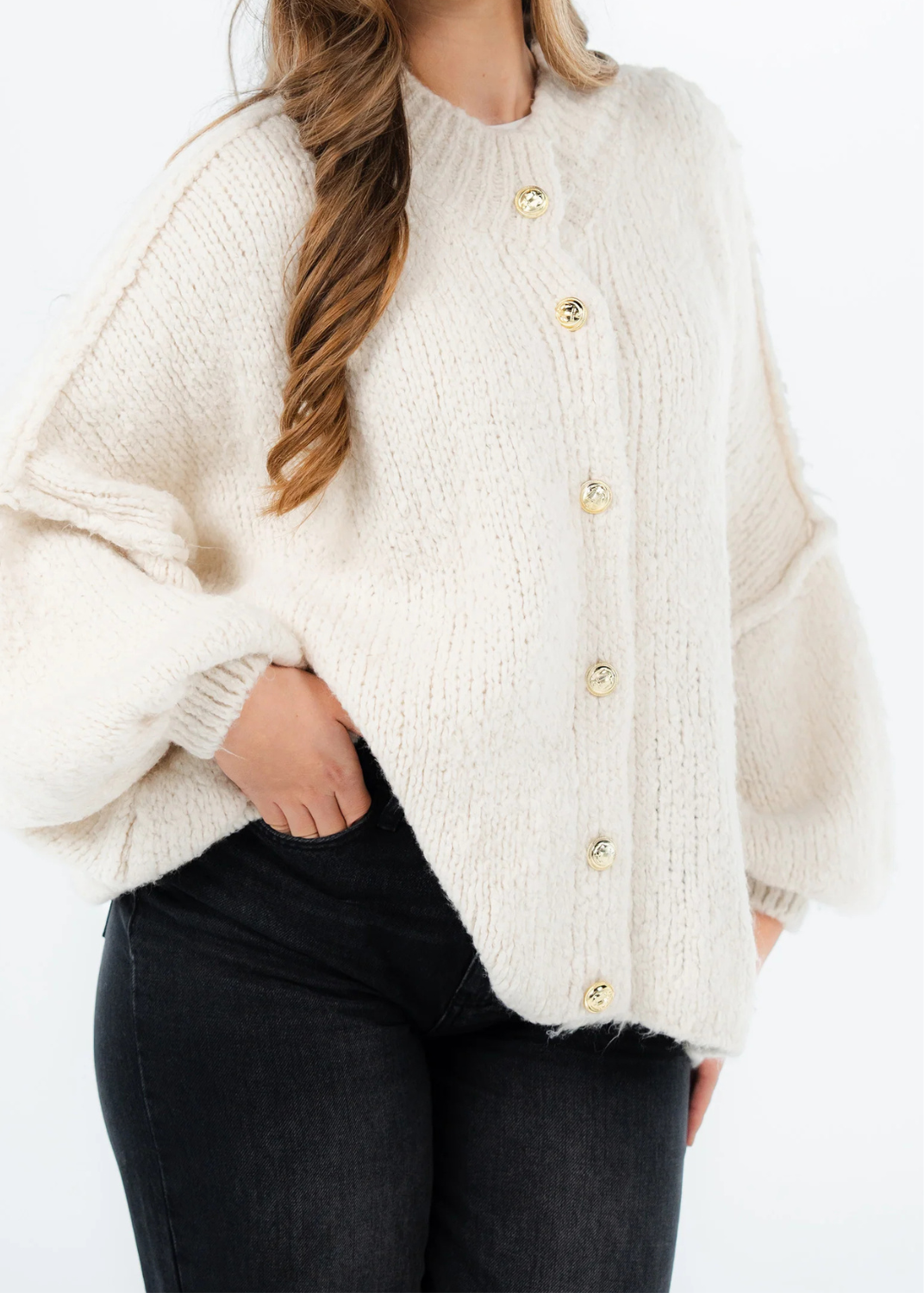 Valeria - Exclusieve Gebreide Statement Cardigan