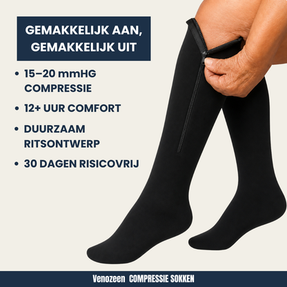 Venozeen | Compressiekous met zijrits