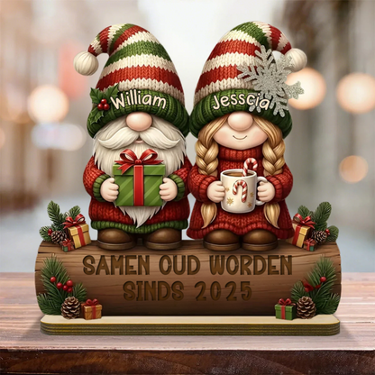 Gepersonaliseerd Koppelbord - Samen Oud Worden