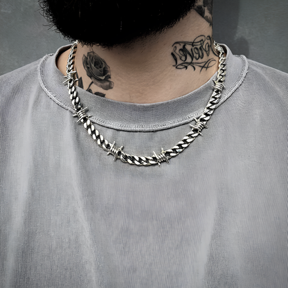 Cuban Chain 9mm – Prikkeldraad Editie