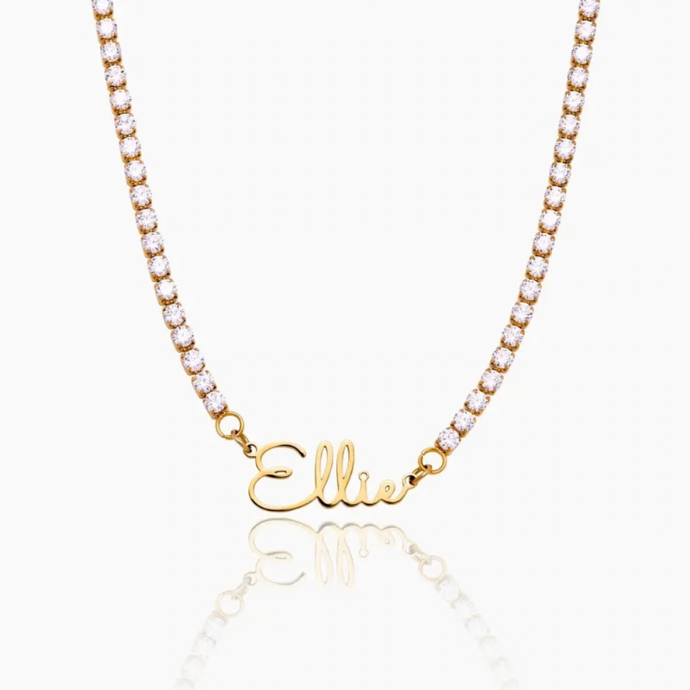 Luxette | Tennisketting met naam