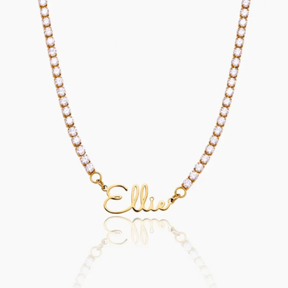 Luxette | Tennisketting met naam