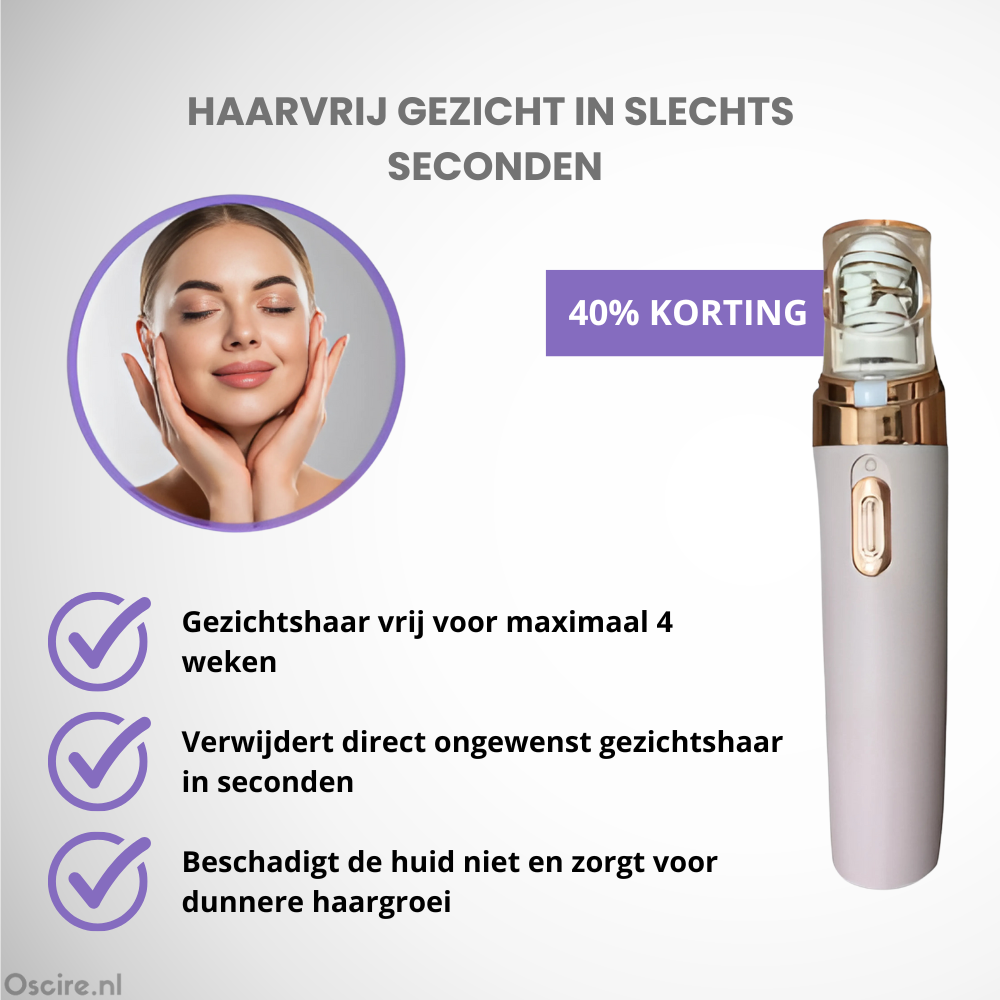 Gezichtshaar Remover