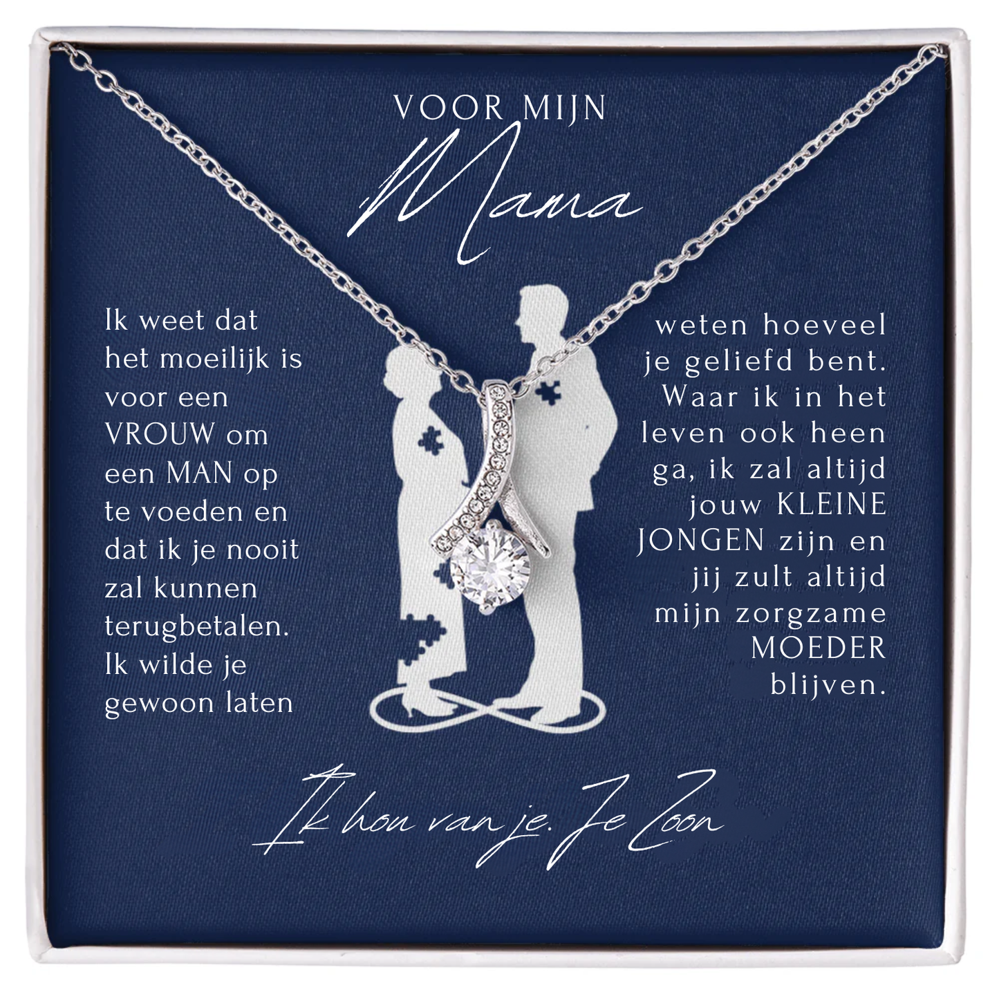 Voor mijn moeder – cadeau van haar zoon