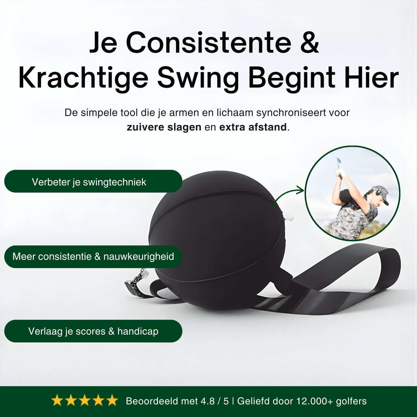 Golf Prestatiebal | #1 Trainer voor Maximale Afstand
