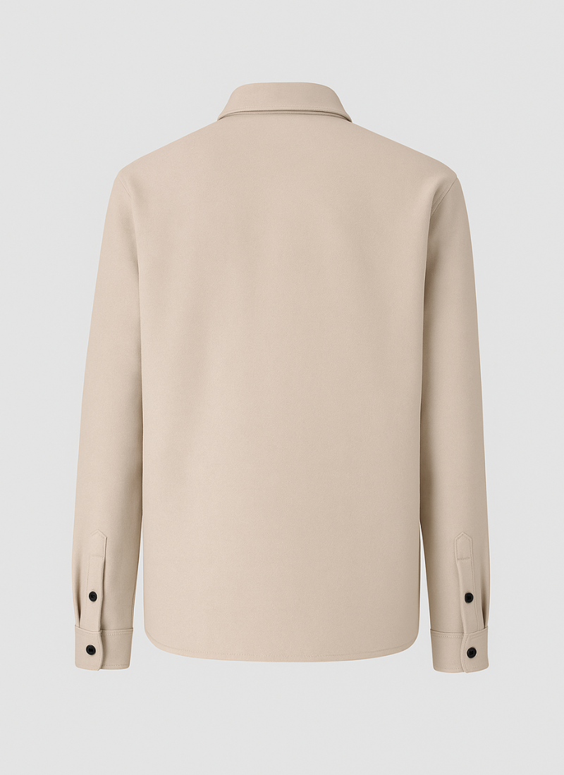 Klassiek Overshirt – Tijdloze Lagenstijl met Comfortabele Pasvorm