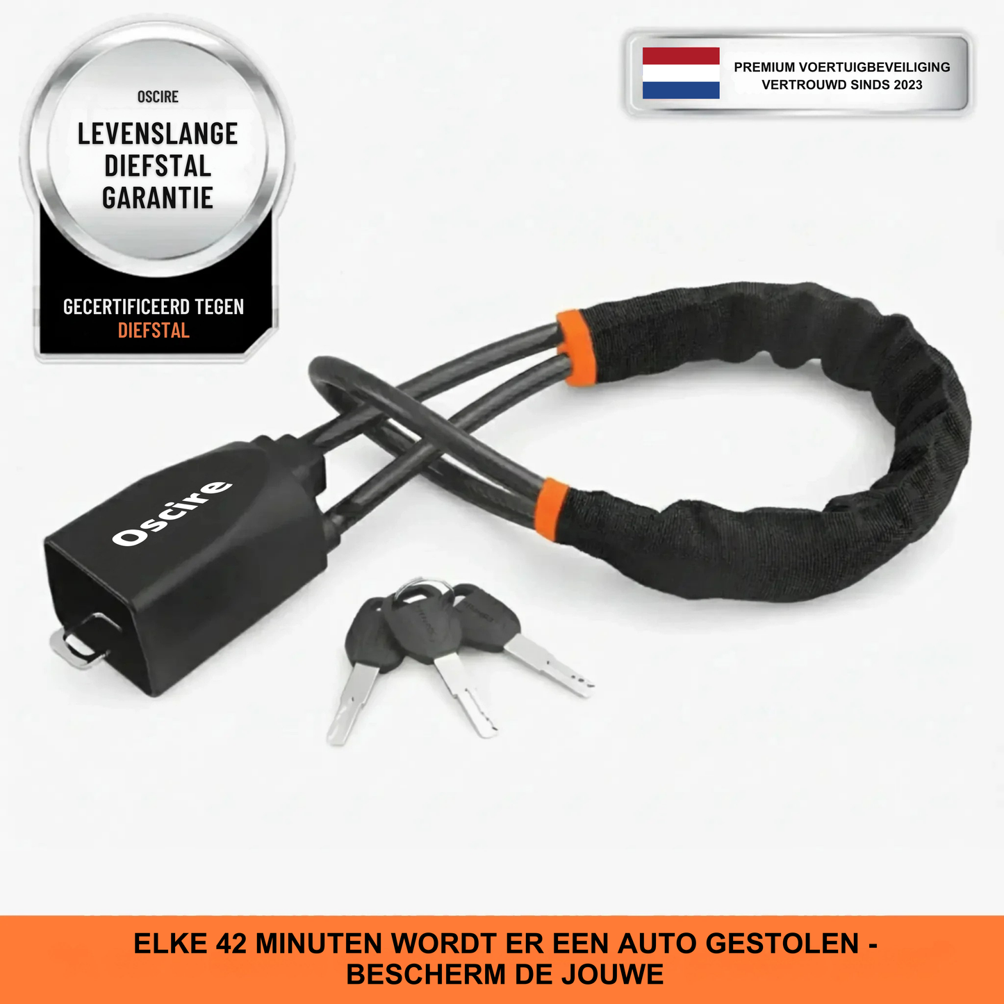 Oscire Heavy-duty Stuurslot
