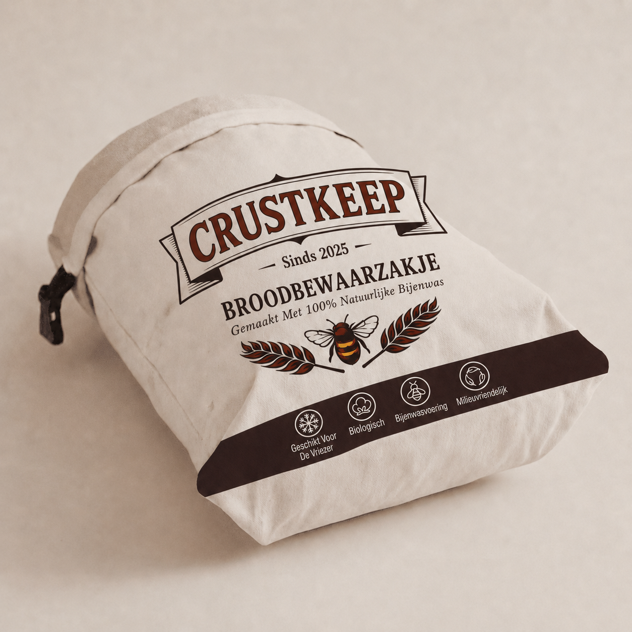 CrustKeep | Bijenwas-broodzak met propolis