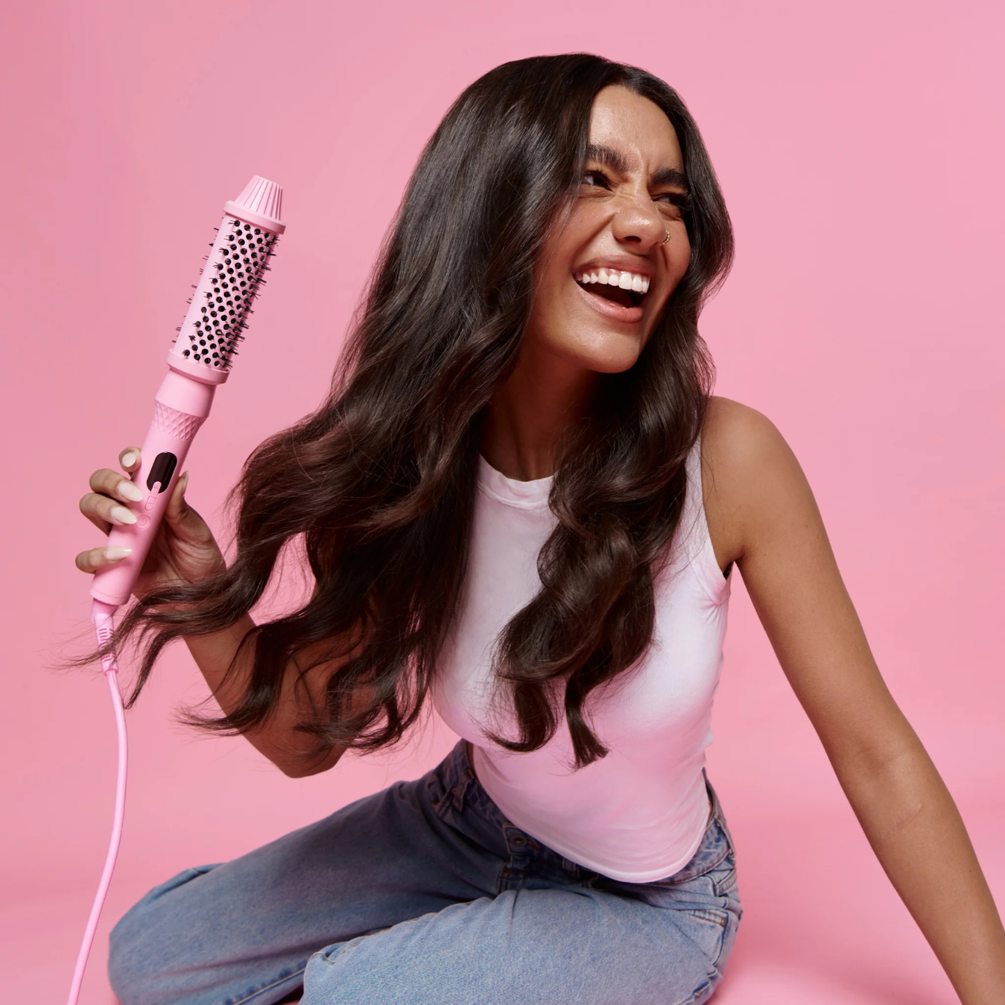 GlowBrush | Maakt snel en eenvoudig glad en steil haar mogelijk