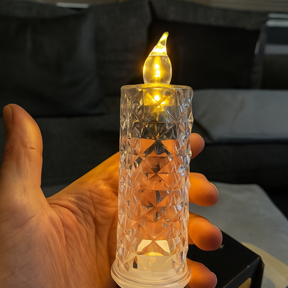 GlowSphere | Kristallen LED-kaars