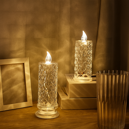 GlowSphere | Kristallen LED-kaars