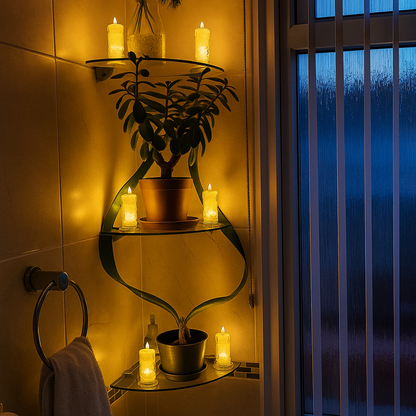 GlowSphere | Kristallen LED-kaars