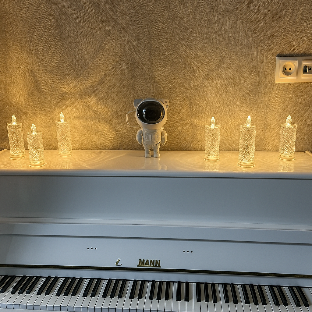 GlowSphere | Kristallen LED-kaars