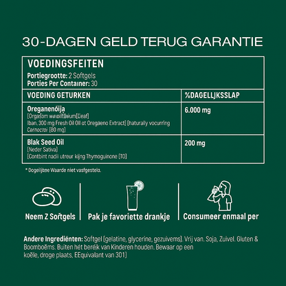Oregano-Olie Softgels