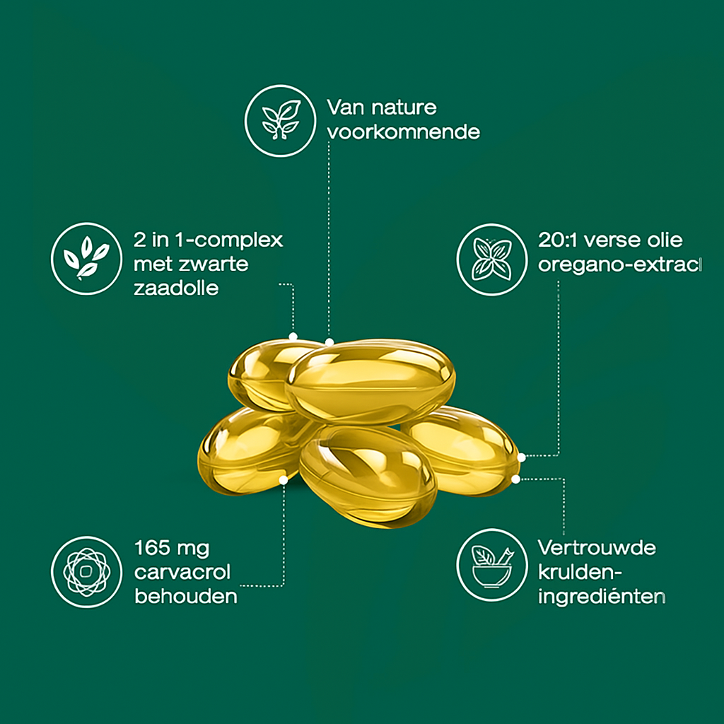 Oregano-Olie Softgels