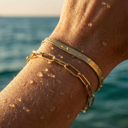 Armband van zoetwaterparels