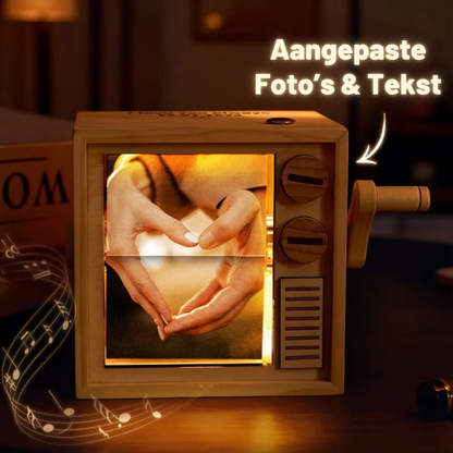 Memora | Luxe handgemaakte Flipbook-box: Jouw mooiste momenten, in beweging.