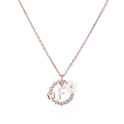 CharmGem | Sierlijke ketting met initiaal