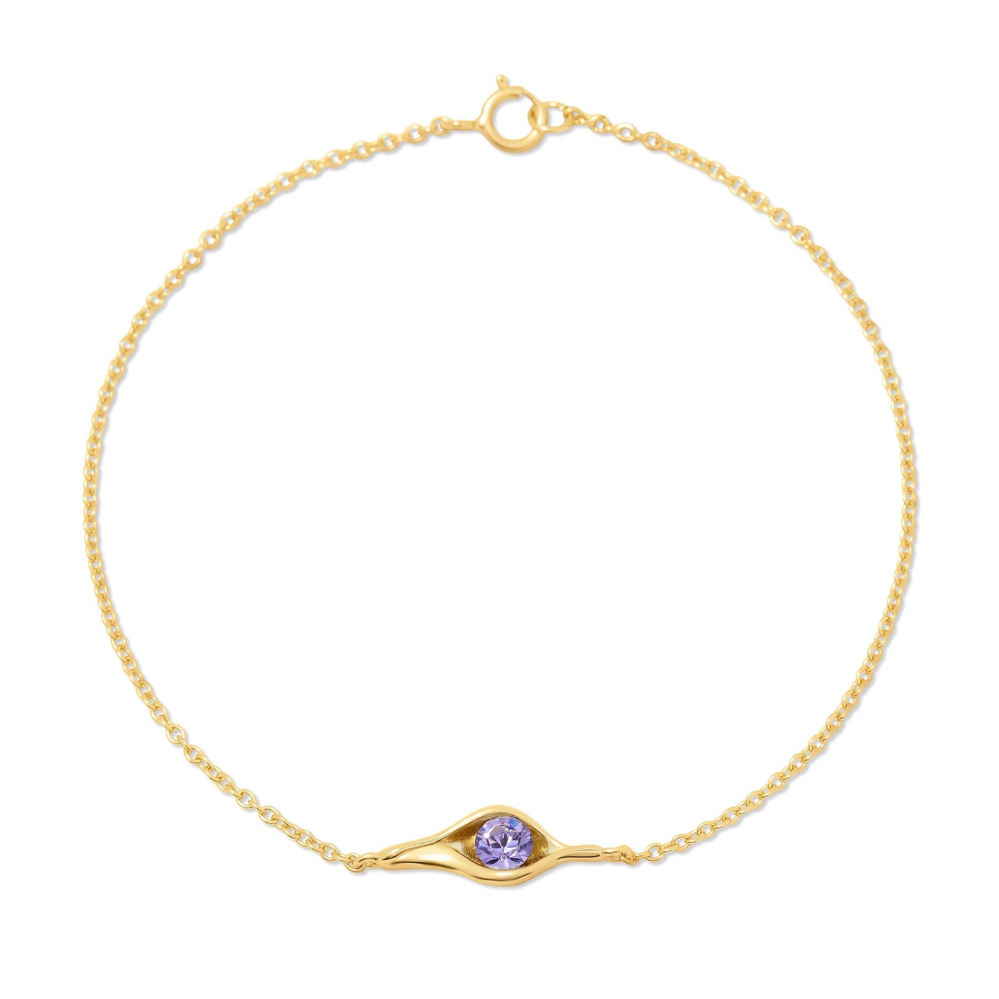 PodGem | Peulvormige geboortesteen-armband