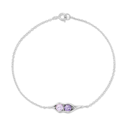 PodGem | Peulvormige geboortesteen-armband