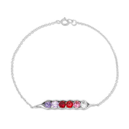 PodGem | Peulvormige geboortesteen-armband