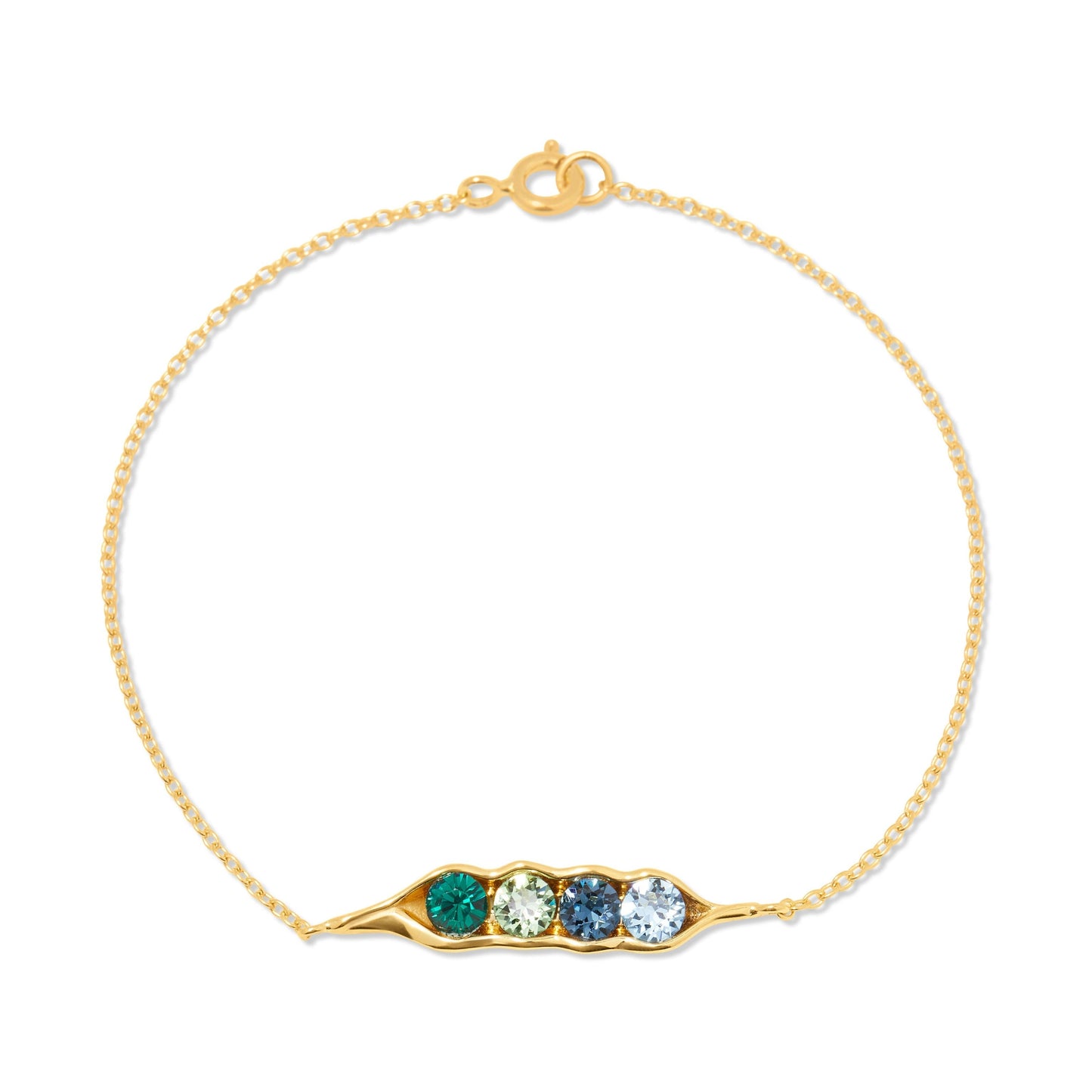 PodGem | Peulvormige geboortesteen-armband