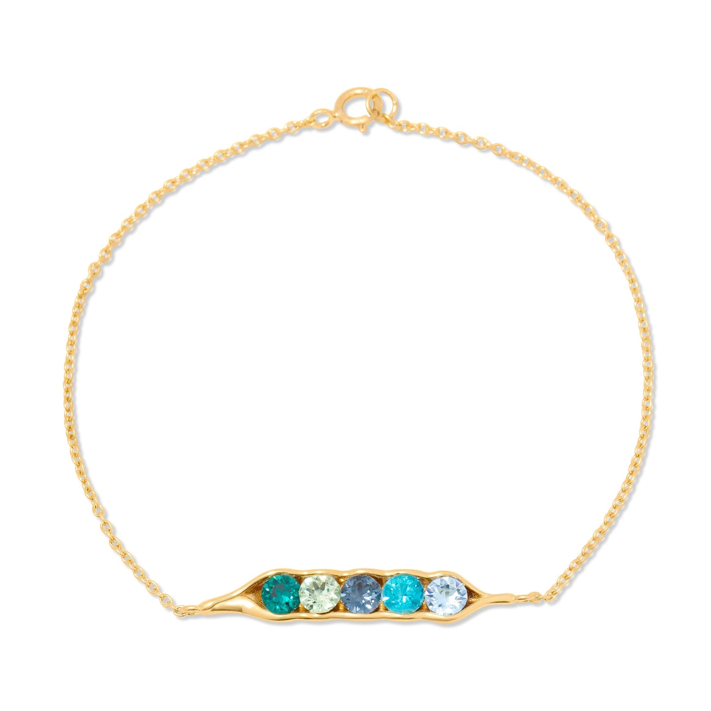 PodGem | Peulvormige geboortesteen-armband