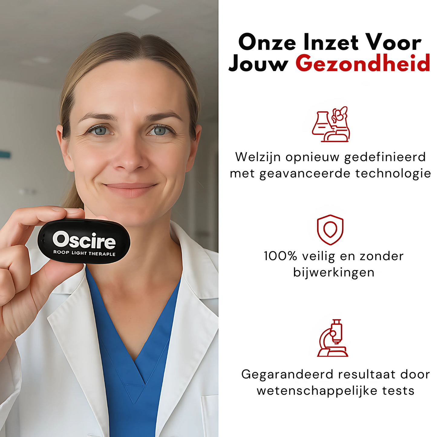 Oscire Rood Licht Therapie