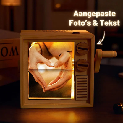 Memora | Luxe handgemaakte Flipbook-box: Jouw mooiste momenten, in beweging.