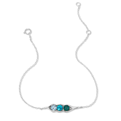 PodGem | Peulvormige geboortesteen-armband