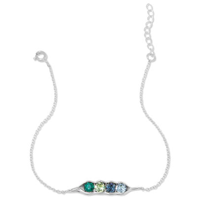 PodGem | Peulvormige geboortesteen-armband
