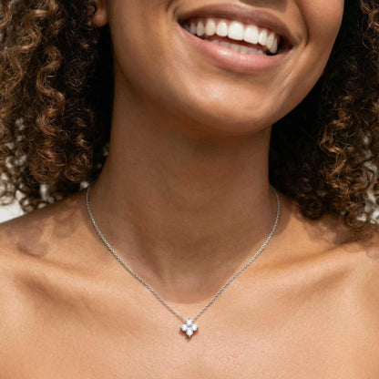 Kristallen bloemenketting