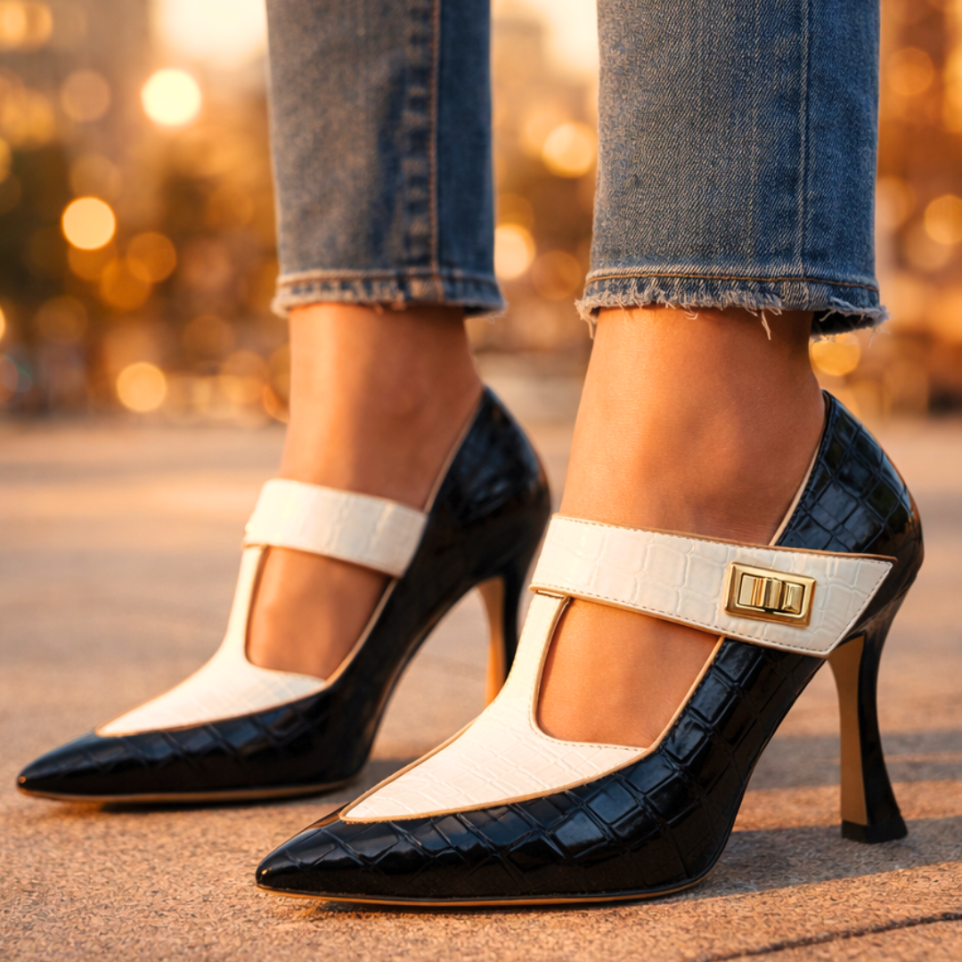 EmpressVixen | Pointed Mary-Jane pump